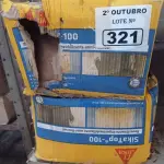 LOTE 321 - 02 CAIXAS DE SIKA TOP-100, REVESTIMENTO IMPERMEABILIZANTE SEMIFLEXÍVEL. (NO ESTADO) ATENÇÃO! FAZER A VISITAÇÃO ANTES DE ARREMATAR, NÃO SABEMOS SE FUNCIONA. LEILÃO NÃO TEM GARANTIA E NEM DEVOLUÇÃO, SUJEITO A POSSÍVEIS AVARIAS VISÍVEIS/OCULTAS E/OU AUSÊNCIA DE COMPONENTES.