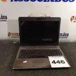 LOTE 446 - 01 NOTEBOOK MARCA NOVADATA. (NO ESTADO) ATENÇÃO! FAZER A VISITAÇÃO ANTES DE ARREMATAR, NÃO SABEMOS SE FUNCIONA. LEILÃO NÃO TEM GARANTIA E NEM DEVOLUÇÃO, SUJEITO A POSSÍVEIS AVARIAS VISÍVEIS/OCULTAS E/OU AUSÊNCIA DE COMPONENTES.
