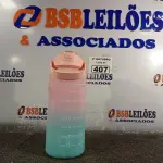 LOTE 407 - 01 KIT GARRAFA MOTIVACIONAL COM 03 PEÇAS. (NO ESTADO) ATENÇÃO! FAZER A VISITAÇÃO ANTES DE ARREMATAR, NÃO SABEMOS SE FUNCIONA. LEILÃO NÃO TEM GARANTIA E NEM DEVOLUÇÃO, SUJEITO A POSSÍVEIS AVARIAS VISÍVEIS/OCULTAS E/OU AUSÊNCIA DE COMPONENTES.