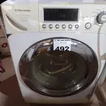 LOTE 492 - 01 LAVA SECA MARCA ELECTROLUX CAPACIDADE 10.5KG. (NO ESTADO) ATENÇÃO! FAZER A VISITAÇÃO ANTES DE ARREMATAR, NÃO SABEMOS SE FUNCIONA. LEILÃO NÃO TEM GARANTIA E NEM DEVOLUÇÃO, SUJEITO A POSSÍVEIS AVARIAS VISÍVEIS/OCULTAS E/OU AUSÊNCIA DE COMPONENTES.