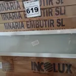 LOTE 619 - 10 LUMINÁRIAS DE EMBUTIR EM ALUMÍNIO 2X20 INCOLUSTRE. (NO ESTADO) ATENÇÃO! FAZER A VISITAÇÃO ANTES DE ARREMATAR, NÃO SABEMOS SE FUNCIONA. LEILÃO NÃO TEM GARANTIA E NEM DEVOLUÇÃO, SUJEITO A POSSÍVEIS AVARIAS VISÍVEIS/OCULTAS E/OU AUSÊNCIA DE COMPONENTES.