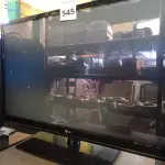 LOTE 545 - 01 TV LG 50” POL. (NO ESTADO) ATENÇÃO! FAZER A VISITAÇÃO ANTES DE ARREMATAR, NÃO SABEMOS SE FUNCIONA. LEILÃO NÃO TEM GARANTIA E NEM DEVOLUÇÃO, SUJEITO A POSSÍVEIS AVARIAS VISÍVEIS/OCULTAS E/OU AUSÊNCIA DE COMPONENTES.