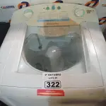 LOTE 322 - 01 MÁQUINA DE LAVAR ROUPAS MARCA ELECTROLUX 110V. (NO ESTADO) ATENÇÃO! FAZER A VISITAÇÃO ANTES DE ARREMATAR, NÃO SABEMOS SE FUNCIONA. LEILÃO NÃO TEM GARANTIA E NEM DEVOLUÇÃO, SUJEITO A POSSÍVEIS AVARIAS VISÍVEIS/OCULTAS E/OU AUSÊNCIA DE COMPONENTES.