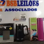 LOTE 398 - 01 KIT COPO + GARRAFA TÉRMICOS. (NO ESTADO) ATENÇÃO! FAZER A VISITAÇÃO ANTES DE ARREMATAR, NÃO SABEMOS SE FUNCIONA. LEILÃO NÃO TEM GARANTIA E NEM DEVOLUÇÃO, SUJEITO A POSSÍVEIS AVARIAS VISÍVEIS/OCULTAS E/OU AUSÊNCIA DE COMPONENTES.