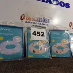 LOTE 452 - 04 BOIAS INFANTIS. (NO ESTADO) ATENÇÃO! FAZER A VISITAÇÃO ANTES DE ARREMATAR, NÃO SABEMOS SE FUNCIONA. LEILÃO NÃO TEM GARANTIA E NEM DEVOLUÇÃO, SUJEITO A POSSÍVEIS AVARIAS VISÍVEIS/OCULTAS E/OU AUSÊNCIA DE COMPONENTES.
