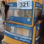 LOTE 321 - 02 CAIXAS DE SIKA TOP-100, REVESTIMENTO IMPERMEABILIZANTE SEMIFLEXÍVEL. (NO ESTADO) ATENÇÃO! FAZER A VISITAÇÃO ANTES DE ARREMATAR, NÃO SABEMOS SE FUNCIONA. LEILÃO NÃO TEM GARANTIA E NEM DEVOLUÇÃO, SUJEITO A POSSÍVEIS AVARIAS VISÍVEIS/OCULTAS E/OU AUSÊNCIA DE COMPONENTES.