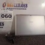 LOTE 060 - 01 TABLET SAMSUNG COM CABO. (NO ESTADO) ATENÇÃO! FAZER A VISITAÇÃO ANTES DE ARREMATAR, NÃO SABEMOS SE FUNCIONA. LEILÃO NÃO TEM GARANTIA E NEM DEVOLUÇÃO, SUJEITO A POSSÍVEIS AVARIAS VISÍVEIS/OCULTAS E/OU AUSÊNCIA DE COMPONENTES.