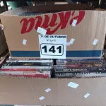 LOTE 141 - 01 LOTE COM GRANDE QUANTIDADE DE DVD’S TÍTULOS DIVERSOS. (NO ESTADO) ATENÇÃO! FAZER A VISITAÇÃO ANTES DE ARREMATAR, NÃO SABEMOS SE FUNCIONA. LEILÃO NÃO TEM GARANTIA E NEM DEVOLUÇÃO, SUJEITO A POSSÍVEIS AVARIAS VISÍVEIS/OCULTAS E/OU AUSÊNCIA DE COMPONENTES.