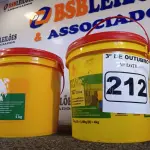 LOTE 212 - 01 BALDE DE SIKACRYL-203 5KG E 01 BALDE DE SIKA TOP-107 CINZA 4KG. (NO ESTADO) ATENÇÃO! FAZER A VISITAÇÃO ANTES DE ARREMATAR, NÃO SABEMOS SE FUNCIONA. LEILÃO NÃO TEM GARANTIA E NEM DEVOLUÇÃO, SUJEITO A POSSÍVEIS AVARIAS VISÍVEIS/OCULTAS E/OU AUSÊNCIA DE COMPONENTES.