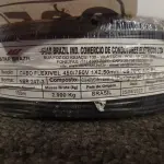 LOTE 035 - 01 ROLO DE CABO FLEXÍVEL 100M 1X 2,5MM NA COR PRETA(NOVO). (NO ESTADO) ATENÇÃO! FAZER A VISITAÇÃO ANTES DE ARREMATAR, NÃO SABEMOS SE FUNCIONA. LEILÃO NÃO TEM GARANTIA E NEM DEVOLUÇÃO, SUJEITO A POSSÍVEIS AVARIAS VISÍVEIS/OCULTAS E/OU AUSÊNCIA DE COMPONENTES.