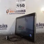 LOTE 150 - 01 TABLET SAMSUNG COM CABO. (NO ESTADO) ATENÇÃO! FAZER A VISITAÇÃO ANTES DE ARREMATAR, NÃO SABEMOS SE FUNCIONA. LEILÃO NÃO TEM GARANTIA E NEM DEVOLUÇÃO, SUJEITO A POSSÍVEIS AVARIAS VISÍVEIS/OCULTAS E/OU AUSÊNCIA DE COMPONENTES.