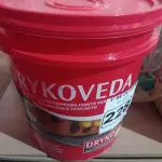LOTE 228 - 01 BALDE DE DRYKOVEDA, ADITIVO IMPERMEABILIZANTE PARA CONCRETO E ARGAMASSA 18L. (NO ESTADO) ATENÇÃO! FAZER A VISITAÇÃO ANTES DE ARREMATAR, NÃO SABEMOS SE FUNCIONA. LEILÃO NÃO TEM GARANTIA E NEM DEVOLUÇÃO, SUJEITO A POSSÍVEIS AVARIAS VISÍVEIS/OCULTAS E/OU AUSÊNCIA DE COMPONENTES.