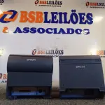 LOTE 113 - 02 IMPRESSORAS DE CUPOM NÃO FISCAL MARCAS EPSON. (NO ESTADO) ATENÇÃO! FAZER A VISITAÇÃO ANTES DE ARREMATAR, NÃO SABEMOS SE FUNCIONA. LEILÃO NÃO TEM GARANTIA E NEM DEVOLUÇÃO, SUJEITO A POSSÍVEIS AVARIAS VISÍVEIS/OCULTAS E/OU AUSÊNCIA DE COMPONENTES.