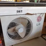 LOTE 087 - 01 AR-CONDICIONADO MARCA LG 24000BTU. (NO ESTADO) ATENÇÃO! FAZER A VISITAÇÃO ANTES DE ARREMATAR, NÃO SABEMOS SE FUNCIONA. LEILÃO NÃO TEM GARANTIA E NEM DEVOLUÇÃO, SUJEITO A POSSÍVEIS AVARIAS VISÍVEIS/OCULTAS E/OU AUSÊNCIA DE COMPONENTES.