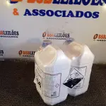 LOTE 166 - 10 LITROS DE CLOROCLEAN, LIMPADOR DESINFETANTE CLORADO PARA INDÚSTRIAS ALIMENTÍCIAS E AFINS. (NO ESTADO) ATENÇÃO! FAZER A VISITAÇÃO ANTES DE ARREMATAR, NÃO SABEMOS SE FUNCIONA. LEILÃO NÃO TEM GARANTIA E NEM DEVOLUÇÃO, SUJEITO A POSSÍVEIS AVARIAS VISÍVEIS/OCULTAS E/OU AUSÊNCIA DE COMPONENTES.
