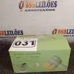 LOTE 031 - 01 TRITURADOR DE ALIMENTOS. (NO ESTADO) ATENÇÃO! FAZER A VISITAÇÃO ANTES DE ARREMATAR, NÃO SABEMOS SE FUNCIONA. LEILÃO NÃO TEM GARANTIA E NEM DEVOLUÇÃO, SUJEITO A POSSÍVEIS AVARIAS VISÍVEIS/OCULTAS E/OU AUSÊNCIA DE COMPONENTES.
