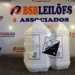 LOTE 114 - 10 LITROS DE CLOROCLEAN, LIMPADOR DESINFETANTE CLORADO PARA INDÚSTRIAS ALIMENTÍCIAS E AFINS. (NO ESTADO) ATENÇÃO! FAZER A VISITAÇÃO ANTES DE ARREMATAR, NÃO SABEMOS SE FUNCIONA. LEILÃO NÃO TEM GARANTIA E NEM DEVOLUÇÃO, SUJEITO A POSSÍVEIS AVARIAS VISÍVEIS/OCULTAS E/OU AUSÊNCIA DE COMPONENTES.
