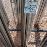 LOTE 644 - 06 ELETRODUTOS GALVANIZADOS DE 1.1/2”. (NO ESTADO) ATENÇÃO! FAZER A VISITAÇÃO ANTES DE ARREMATAR, NÃO SABEMOS SE FUNCIONA. LEILÃO NÃO TEM GARANTIA E NEM DEVOLUÇÃO, SUJEITO A POSSÍVEIS AVARIAS VISÍVEIS/OCULTAS E/OU AUSÊNCIA DE COMPONENTES.