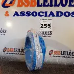 LOTE 255 - 01 ROLO DE CABO FLEXÍVEL 100M 1X 2,5MM NA COR AZUL(NOVO). (NO ESTADO) ATENÇÃO! FAZER A VISITAÇÃO ANTES DE ARREMATAR, NÃO SABEMOS SE FUNCIONA. LEILÃO NÃO TEM GARANTIA E NEM DEVOLUÇÃO, SUJEITO A POSSÍVEIS AVARIAS VISÍVEIS/OCULTAS E/OU AUSÊNCIA DE COMPONENTES.