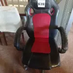 LOTE 639 - 01 CADEIRA GAMER. (NO ESTADO) ATENÇÃO! FAZER A VISITAÇÃO ANTES DE ARREMATAR, NÃO SABEMOS SE FUNCIONA. LEILÃO NÃO TEM GARANTIA E NEM DEVOLUÇÃO, SUJEITO A POSSÍVEIS AVARIAS VISÍVEIS/OCULTAS E/OU AUSÊNCIA DE COMPONENTES.