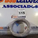LOTE 115 - 01 ROLO DE CABO FLEXÍVEL 100M 1X 2,5MM NA COR CINZA(NOVO). (NO ESTADO) ATENÇÃO! FAZER A VISITAÇÃO ANTES DE ARREMATAR, NÃO SABEMOS SE FUNCIONA. LEILÃO NÃO TEM GARANTIA E NEM DEVOLUÇÃO, SUJEITO A POSSÍVEIS AVARIAS VISÍVEIS/OCULTAS E/OU AUSÊNCIA DE COMPONENTES.