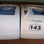 LOTE 143 - 02 DISPENSES PARA PAPEL TOALHA. (NO ESTADO) ATENÇÃO! FAZER A VISITAÇÃO ANTES DE ARREMATAR, NÃO SABEMOS SE FUNCIONA. LEILÃO NÃO TEM GARANTIA E NEM DEVOLUÇÃO, SUJEITO A POSSÍVEIS AVARIAS VISÍVEIS/OCULTAS E/OU AUSÊNCIA DE COMPONENTES.