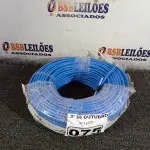 LOTE 075 - 01 ROLO DE CABO FLEXÍVEL 100M 1X 10MM NA COR AZUL(NOVO). (NO ESTADO) ATENÇÃO! FAZER A VISITAÇÃO ANTES DE ARREMATAR, NÃO SABEMOS SE FUNCIONA. LEILÃO NÃO TEM GARANTIA E NEM DEVOLUÇÃO, SUJEITO A POSSÍVEIS AVARIAS VISÍVEIS/OCULTAS E/OU AUSÊNCIA DE COMPONENTES.