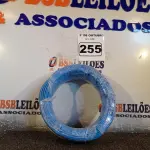 LOTE 255 - 01 ROLO DE CABO FLEXÍVEL 100M 1X 2,5MM NA COR AZUL(NOVO). (NO ESTADO) ATENÇÃO! FAZER A VISITAÇÃO ANTES DE ARREMATAR, NÃO SABEMOS SE FUNCIONA. LEILÃO NÃO TEM GARANTIA E NEM DEVOLUÇÃO, SUJEITO A POSSÍVEIS AVARIAS VISÍVEIS/OCULTAS E/OU AUSÊNCIA DE COMPONENTES.