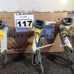 LOTE 117 - 01 LOTE COM VÁRIOS LEITORES DE CÓDIGO DE BARRAS MARCAS E MODELOS DIVERSOS. (NO ESTADO) ATENÇÃO! FAZER A VISITAÇÃO ANTES DE ARREMATAR, NÃO SABEMOS SE FUNCIONA. LEILÃO NÃO TEM GARANTIA E NEM DEVOLUÇÃO, SUJEITO A POSSÍVEIS AVARIAS VISÍVEIS/OCULTAS E/OU AUSÊNCIA DE COMPONENTES.