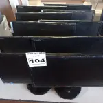 LOTE 104 - 10 MONITORES MARCAS E MODELOS DIVERSOS PARA RETIRADA DE PEÇAS. (NO ESTADO) ATENÇÃO! FAZER A VISITAÇÃO ANTES DE ARREMATAR, NÃO SABEMOS SE FUNCIONA. LEILÃO NÃO TEM GARANTIA E NEM DEVOLUÇÃO, SUJEITO A POSSÍVEIS AVARIAS VISÍVEIS/OCULTAS E/OU AUSÊNCIA DE COMPONENTES.