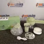 LOTE 031 - 01 TRITURADOR DE ALIMENTOS. (NO ESTADO) ATENÇÃO! FAZER A VISITAÇÃO ANTES DE ARREMATAR, NÃO SABEMOS SE FUNCIONA. LEILÃO NÃO TEM GARANTIA E NEM DEVOLUÇÃO, SUJEITO A POSSÍVEIS AVARIAS VISÍVEIS/OCULTAS E/OU AUSÊNCIA DE COMPONENTES.