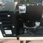 LOTE 302 - 01 CPU, 01 MONITOR, 01 TECLADO E 01 MOUSE. (NO ESTADO) ATENÇÃO! FAZER A VISITAÇÃO ANTES DE ARREMATAR, NÃO SABEMOS SE FUNCIONA. LEILÃO NÃO TEM GARANTIA E NEM DEVOLUÇÃO, SUJEITO A POSSÍVEIS AVARIAS VISÍVEIS/OCULTAS E/OU AUSÊNCIA DE COMPONENTES.