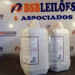 LOTE 124 - 10 LITROS DE CLOROCLEAN, LIMPADOR DESINFETANTE CLORADO PARA INDÚSTRIAS ALIMENTÍCIAS E AFINS. (NO ESTADO) ATENÇÃO! FAZER A VISITAÇÃO ANTES DE ARREMATAR, NÃO SABEMOS SE FUNCIONA. LEILÃO NÃO TEM GARANTIA E NEM DEVOLUÇÃO, SUJEITO A POSSÍVEIS AVARIAS VISÍVEIS/OCULTAS E/OU AUSÊNCIA DE COMPONENTES.