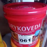 LOTE 061 - 01 BALDE DE DRYKOVEDA, ADITIVO IMPERMEABILIZANTE PARA CONCRETO E ARGAMASSA 18L. (NO ESTADO) ATENÇÃO! FAZER A VISITAÇÃO ANTES DE ARREMATAR, NÃO SABEMOS SE FUNCIONA. LEILÃO NÃO TEM GARANTIA E NEM DEVOLUÇÃO, SUJEITO A POSSÍVEIS AVARIAS VISÍVEIS/OCULTAS E/OU AUSÊNCIA DE COMPONENTES.