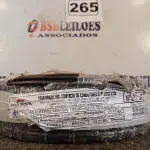 LOTE 265 - 01 ROLO DE CABO FLEXÍVEL 100M 1X 4MM NA COR PRETA(NOVO). (NO ESTADO) ATENÇÃO! FAZER A VISITAÇÃO ANTES DE ARREMATAR, NÃO SABEMOS SE FUNCIONA. LEILÃO NÃO TEM GARANTIA E NEM DEVOLUÇÃO, SUJEITO A POSSÍVEIS AVARIAS VISÍVEIS/OCULTAS E/OU AUSÊNCIA DE COMPONENTES.