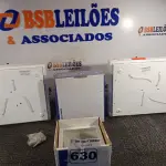 LOTE 630 - 02 LUMINÁRIAS DE EMBUTIR E 02 PLAFON DE SOBREPOR MARCAS E MODELOS DIVERSOS. (NO ESTADO) ATENÇÃO! FAZER A VISITAÇÃO ANTES DE ARREMATAR, NÃO SABEMOS SE FUNCIONA. LEILÃO NÃO TEM GARANTIA E NEM DEVOLUÇÃO, SUJEITO A POSSÍVEIS AVARIAS VISÍVEIS/OCULTAS E/OU AUSÊNCIA DE COMPONENTES.