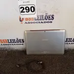 LOTE 290 - 01 TABLET SAMSUNG COM CABO. (NO ESTADO) ATENÇÃO! FAZER A VISITAÇÃO ANTES DE ARREMATAR, NÃO SABEMOS SE FUNCIONA. LEILÃO NÃO TEM GARANTIA E NEM DEVOLUÇÃO, SUJEITO A POSSÍVEIS AVARIAS VISÍVEIS/OCULTAS E/OU AUSÊNCIA DE COMPONENTES.