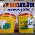 LOTE 212 - 01 BALDE DE SIKACRYL-203 5KG E 01 BALDE DE SIKA TOP-107 CINZA 4KG. (NO ESTADO) ATENÇÃO! FAZER A VISITAÇÃO ANTES DE ARREMATAR, NÃO SABEMOS SE FUNCIONA. LEILÃO NÃO TEM GARANTIA E NEM DEVOLUÇÃO, SUJEITO A POSSÍVEIS AVARIAS VISÍVEIS/OCULTAS E/OU AUSÊNCIA DE COMPONENTES.