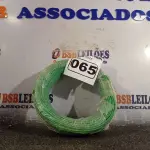 LOTE 065 - 01 ROLO DE CABO FLEXÍVEL 100M 1X 2,5MM NA COR VERDE(NOVO). (NO ESTADO) ATENÇÃO! FAZER A VISITAÇÃO ANTES DE ARREMATAR, NÃO SABEMOS SE FUNCIONA. LEILÃO NÃO TEM GARANTIA E NEM DEVOLUÇÃO, SUJEITO A POSSÍVEIS AVARIAS VISÍVEIS/OCULTAS E/OU AUSÊNCIA DE COMPONENTES.
