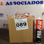 LOTE 089 - 12 TUBOS DE ADESIVO SELANTE PU40. (NO ESTADO) ATENÇÃO! FAZER A VISITAÇÃO ANTES DE ARREMATAR, NÃO SABEMOS SE FUNCIONA. LEILÃO NÃO TEM GARANTIA E NEM DEVOLUÇÃO, SUJEITO A POSSÍVEIS AVARIAS VISÍVEIS/OCULTAS E/OU AUSÊNCIA DE COMPONENTES.