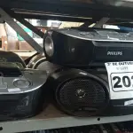 LOTE 202 - 07 APARELHOS DE SOM MARCAS E MODELOS DIVERSOS. (NO ESTADO) ATENÇÃO! FAZER A VISITAÇÃO ANTES DE ARREMATAR, NÃO SABEMOS SE FUNCIONA. LEILÃO NÃO TEM GARANTIA E NEM DEVOLUÇÃO, SUJEITO A POSSÍVEIS AVARIAS VISÍVEIS/OCULTAS E/OU AUSÊNCIA DE COMPONENTES.