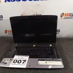 LOTE 007 - 01 NOTEBOOK MARCA ACER. (NO ESTADO) ATENÇÃO! FAZER A VISITAÇÃO ANTES DE ARREMATAR, NÃO SABEMOS SE FUNCIONA. LEILÃO NÃO TEM GARANTIA E NEM DEVOLUÇÃO, SUJEITO A POSSÍVEIS AVARIAS VISÍVEIS/OCULTAS E/OU AUSÊNCIA DE COMPONENTES.