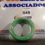 LOTE 045 - 01 ROLO DE CABO FLEXÍVEL 100M 1X 2,5MM NA COR VERDE(NOVO). (NO ESTADO) ATENÇÃO! FAZER A VISITAÇÃO ANTES DE ARREMATAR, NÃO SABEMOS SE FUNCIONA. LEILÃO NÃO TEM GARANTIA E NEM DEVOLUÇÃO, SUJEITO A POSSÍVEIS AVARIAS VISÍVEIS/OCULTAS E/OU AUSÊNCIA DE COMPONENTES.