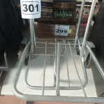 LOTE 301 - 02 CARRINHOS PARA TRANSPORTE DE CARGAS. (NO ESTADO) ATENÇÃO! FAZER A VISITAÇÃO ANTES DE ARREMATAR, NÃO SABEMOS SE FUNCIONA. LEILÃO NÃO TEM GARANTIA E NEM DEVOLUÇÃO, SUJEITO A POSSÍVEIS AVARIAS VISÍVEIS/OCULTAS E/OU AUSÊNCIA DE COMPONENTES.