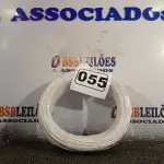 LOTE 055 - 01 ROLO DE CABO FLEXÍVEL 100M 1X 2,5MM NA COR BRANCA(NOVO). (NO ESTADO) ATENÇÃO! FAZER A VISITAÇÃO ANTES DE ARREMATAR, NÃO SABEMOS SE FUNCIONA. LEILÃO NÃO TEM GARANTIA E NEM DEVOLUÇÃO, SUJEITO A POSSÍVEIS AVARIAS VISÍVEIS/OCULTAS E/OU AUSÊNCIA DE COMPONENTES.