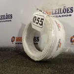 LOTE 055 - 01 ROLO DE CABO FLEXÍVEL 100M 1X 2,5MM NA COR BRANCA(NOVO). (NO ESTADO) ATENÇÃO! FAZER A VISITAÇÃO ANTES DE ARREMATAR, NÃO SABEMOS SE FUNCIONA. LEILÃO NÃO TEM GARANTIA E NEM DEVOLUÇÃO, SUJEITO A POSSÍVEIS AVARIAS VISÍVEIS/OCULTAS E/OU AUSÊNCIA DE COMPONENTES.