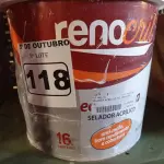 LOTE 118 - 01 BALDE DE SELADOR ACRÍLICO 16L. (NO ESTADO) ATENÇÃO! FAZER A VISITAÇÃO ANTES DE ARREMATAR, NÃO SABEMOS SE FUNCIONA. LEILÃO NÃO TEM GARANTIA E NEM DEVOLUÇÃO, SUJEITO A POSSÍVEIS AVARIAS VISÍVEIS/OCULTAS E/OU AUSÊNCIA DE COMPONENTES.