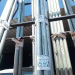 LOTE 641 - 05 ELETRODUTOS GALVANIZADOS DE 1.1/2”. (NO ESTADO) ATENÇÃO! FAZER A VISITAÇÃO ANTES DE ARREMATAR, NÃO SABEMOS SE FUNCIONA. LEILÃO NÃO TEM GARANTIA E NEM DEVOLUÇÃO, SUJEITO A POSSÍVEIS AVARIAS VISÍVEIS/OCULTAS E/OU AUSÊNCIA DE COMPONENTES.