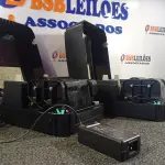 LOTE 046 - 02 IMPRESSORAS DE ETIQUETAS MARCAS TSC SENDO 01 COM FONTE. (NO ESTADO) ATENÇÃO! FAZER A VISITAÇÃO ANTES DE ARREMATAR, NÃO SABEMOS SE FUNCIONA. LEILÃO NÃO TEM GARANTIA E NEM DEVOLUÇÃO, SUJEITO A POSSÍVEIS AVARIAS VISÍVEIS/OCULTAS E/OU AUSÊNCIA DE COMPONENTES.
