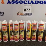 LOTE 077 - 12 TUBOS DE SILICONE NEUTRO PARA CONSTRUÇÃO COR BRANCO 340G. (NO ESTADO) ATENÇÃO! FAZER A VISITAÇÃO ANTES DE ARREMATAR, NÃO SABEMOS SE FUNCIONA. LEILÃO NÃO TEM GARANTIA E NEM DEVOLUÇÃO, SUJEITO A POSSÍVEIS AVARIAS VISÍVEIS/OCULTAS E/OU AUSÊNCIA DE COMPONENTES.